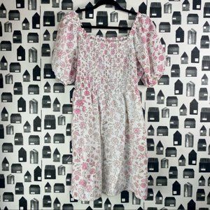 Universal Thread Floral Smocked Babydoll Cottage Core Dress